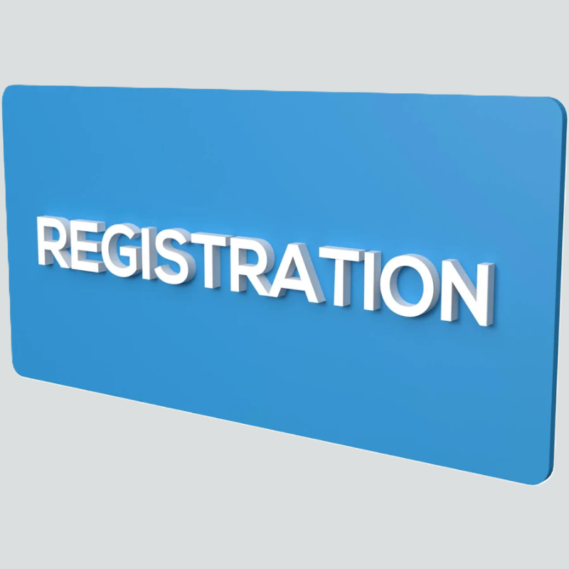 Registration card