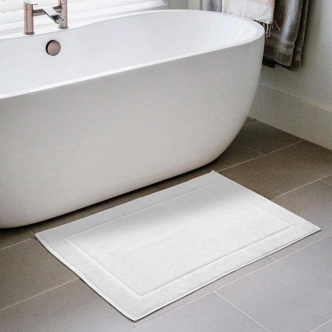 Deluxe Bath Mats Dobby Border 20x30 7.0 Lbs / Dz
